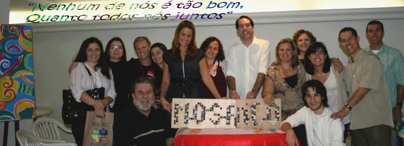 Mosaico with partners and friends